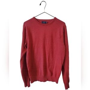 Red jcrew sweater